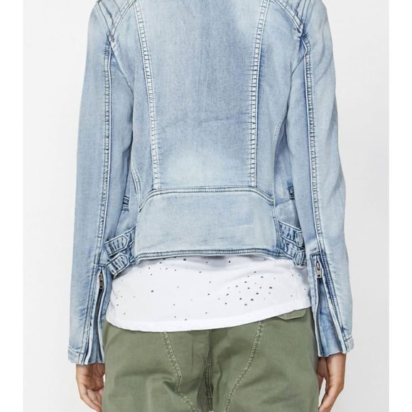 DECJUBA Jackets & Coats | Decjuba Zanti Biker Denim Jacket | Poshmark